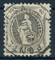 SCHWEIZ STEHENDE HELVETIA Nr 77C Zentrisch Gestempelt X6AA6C2 - Used Stamps