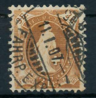 SCHWEIZ STEHENDE HELVETIA Nr 80C Zentrisch Gestempelt X6AA716 - Used Stamps