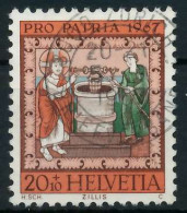 SCHWEIZ PRO PATRIA Nr 855 Zentrisch Gestempelt X6AA896 - Used Stamps