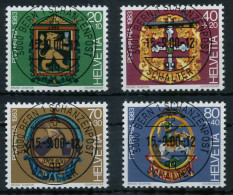 SCHWEIZ PRO PATRIA Nr 1251-1254 Zentrisch Gestempelt X6AA97E - Used Stamps