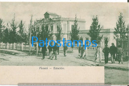 227830 ARGENTINA ENTRE RIOS PARANA STATION TRAIN ESTACION DE TREN POSTAL POSTCARD - Argentina