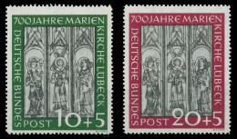 BRD BUND 1951 Nr 139-140 Postfrisch X6FA932 - Nuevos