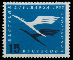 BRD BUND 1955 Nr 207Va Gestempelt X6FA9D6 - Oblitérés