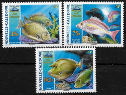 Nouvelle Calédonie 2007 - Yvert Et Tellier Nr. 998/1000 - Michel Nr. 1416/1418 ** - Unused Stamps