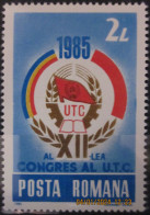ROMANIA ~ 1985 ~ S.G. NUMBERS 4930. ~ YOUTH UNION. ~ MNH #03557 - Nuevos