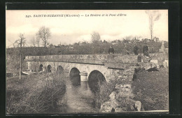 CPA Sainte-Suzanne, La Riviere Et Le Pont D'Erve  - Sainte Suzanne