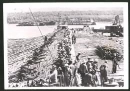 Fotografie Ansicht Arkansas, Baustelle Zur Flutbekämpfung Am Mississippi  - Lieux