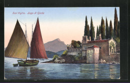 Cartolina San Vigilio, Lago Di Garda  - Autres & Non Classés