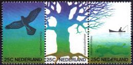 NETHERLANDS - PROTECT NATUR - BIRDS  FROG  - **MNH - 1974 - Ungebraucht