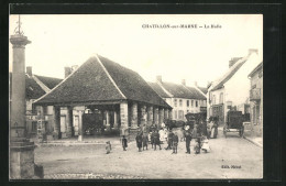 CPA Chatillon-sur-Marne, La Halle  - Other & Unclassified