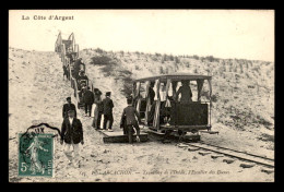 33 - ARCACHON - TRAMWAY DE L'OCEAN - L'ESCALIER DES DUNES - Arcachon