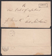 1862 LOBURG R2 Altbrief Nach MÖRKERN Mit Inhalt   (32492 - Other & Unclassified