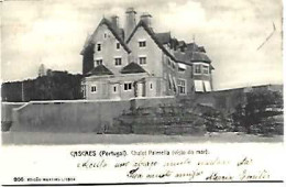 Portugal & Marcofilia, Cascaes, Chalet Palmella, Visto Do Mar, Ed. Martins, Lisboa 1906 (13) - Hotels & Restaurants