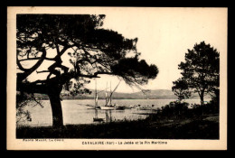 83 - CAVALAIRE - LA JETEE ET LE PIN MARITIME - Cavalaire-sur-Mer