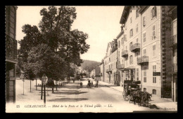 88 - GERADMER - HOTEL DE LA POSTE ET LE TILLEUL GEANT - ARBRE - Gerardmer