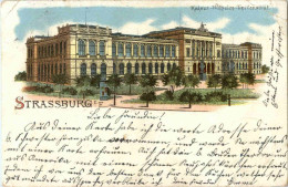 Strasbourg - Kaiser Wilhelm Universität Litho - Strasbourg