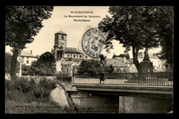 88 - NEUFCHATEAU - ST-CHRISTOPHE - LE MONUMENT DU SOUVENIR - Neufchateau