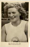 Wilfriede Tews - Sonderstempel Olympiade 1960 - Altri & Non Classificati