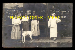 75 - PARIS 17EME - AVENUE DE ST-OUEN - BOULANGERIE MILLON - ALMANCH HACHETTE 1900 - CARTE PHOTO ORIGINALE - Arrondissement: 17