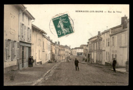 51 - SERMAIZE-LES-BAINS - RUE DE VITRY - EDITION DES COMPTOIRS FRANCAIS - CARTE COLORISEE - Sermaize-les-Bains