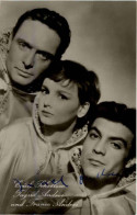 Erich Schellow - Franco Andrei - Ingrid Andree Mit Autogramm - Actors