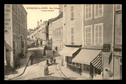 52 - BOURBONNE-LES-BAINS - RUE VELLONNE - CAFE RESTAURANT BIZOT - Bourbonne Les Bains