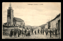 57 - LITZINGEN - LEZEY - RUE PRINCIPALE - Autres & Non Classés