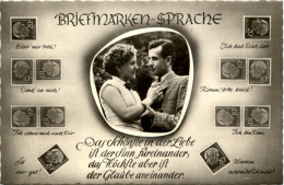 Briefmarken Sprache - Francobolli (rappresentazioni)