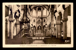 22 - EVRAN - INTERIEUR DE L'EGLISE - Evran