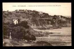 22 - ETABLES - CROIX DE LA COLOMBIERE ET GREVE DU MOULIN - Etables-sur-Mer