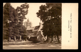 22 - ILE DE BREHAT - TABLEAU DE L. SEEVAGEN - PLACE DE L'EGLISE - Ile De Bréhat