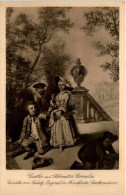 Goethe Und Schwester Cornelia - Historical Famous People