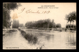 51 - MAREUIL-SUR-AY - VUE SUR LE CANAL - PENICHES - Mareuil-sur-Ay