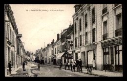 51 - DORMANS - RUE DE PARIS - BANQUE SOCIETE NANCEIENNE - VOIR ETAT - Dormans