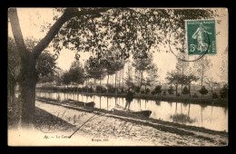 51 - AY - LE CANAL - BARQUES - Ay En Champagne