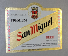 Westener Samoa  BREWERY  BEER LABEL/ #078 - Bier