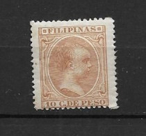 LOTE 2174 D /// (C030) FILIPINAS 1894  EDIFIL Nº:114 **MNH  CASTAÑO CLARO     ¡¡¡ OFERTA - LIQUIDATION - JE LIQUIDE !!! - Philippines