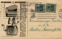 Mehlsiebmaschine - Lorenz & Vorberg Dresden - Werbepostkarten