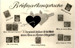Briefmarken Sprache - Francobolli (rappresentazioni)