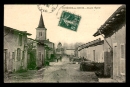 55 - ROUVROIS-SUR-MEUSE - RUE DE L'EGLISE - EDITEUR LOUTRAT - Sonstige & Ohne Zuordnung