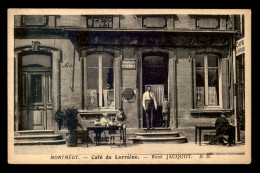 55 - MONTMEDY - CAFE DE LA LORRAINE RENE JACQUOT - EDITEUR D.DELBOY - Montmedy