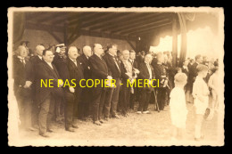 68 - COLMAR - OFFICIELS PENDANT LA MASEILLAISE - PHOT-CENTRALE, 10 AV DE LA REPUBLIQUE - CARTE PHOTO ORIGINALE - Colmar