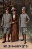 Begegnung Im Westen Kaiser Wilhelm II - Familles Royales