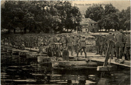 Pioniere Beim Brückenbau - War 1914-18