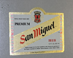 Westener Samoa  BREWERY  BEER LABEL/ #079 - Beer