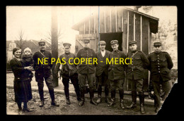 68 - LAUTENBACH - DOUANIERS, MILITAIRES ? - CARTE PHOTO ORIGINALE - VOIR ETAT - Otros & Sin Clasificación