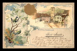 68 - RIBEAUVILLE - RAPPORTSWEILER - BONNE ANNEE - CARTE ILLUSTREE - Ribeauvillé