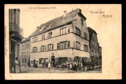 68 - ROUFFACH - RUFACH - CAFE UND RESTAURATION WOLFF - Rouffach