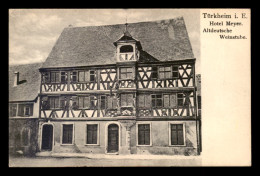 68 - TURCKHEIM - HOTEL MEYER - Turckheim