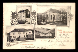 68 - THIERENBACH - COMMUNE DE JUNGHOLTZ - PFARRHAUS - KIRCHE - WIRTSCHAFT BRUCKER - ST-ANNA - Sonstige & Ohne Zuordnung